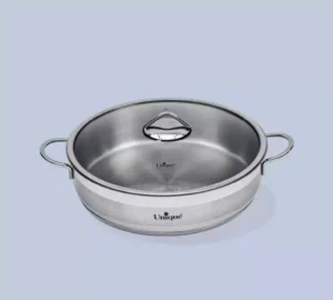 فروش عمده ماهیتابه استیل درب دار UNIQUE