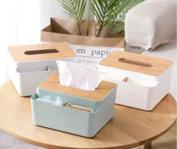 فروش عمده نظم دهنده و جا دستمال درب چوبی