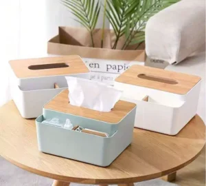 فروش عمده نظم دهنده و جا دستمال درب چوبی