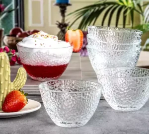 فروش عمده کاسه شیشه ای مدل آوین ZANGAN GLASS