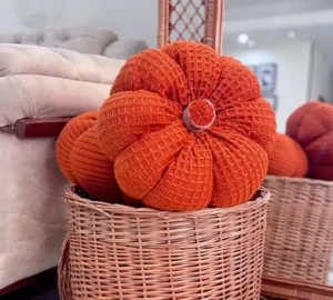 فروش عمده کوسن کدو تنبل دکوری پارچه ای