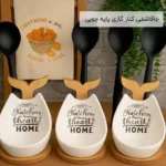 فروش عمده جاقاشقی کنار گازی پایه چوبی