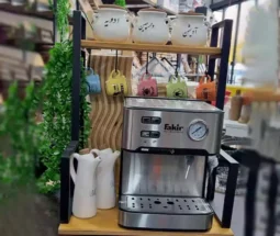 فروش عمده استند فلزی اسپرسو کف چوبی