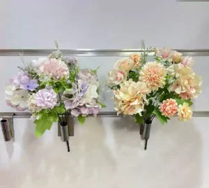 فروش عمده بوته گل مصنوعی داوودی مخلوط