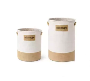 فروش عمده سبد لباس چرک پارچه ای مینیمال
