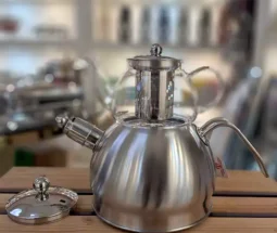 فروش عمده کتری قوری سوتی استیل HOMELUX