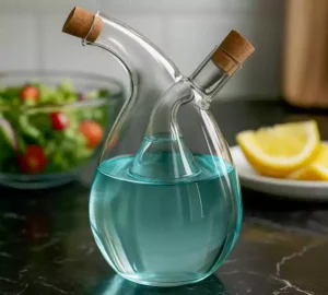 فروش عمده روغن ریز پیرکس دو جداره خمره ای