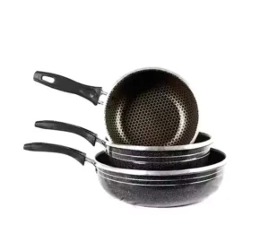 فروش عمده ست 3 عددی تابه تک دسته آپی نات