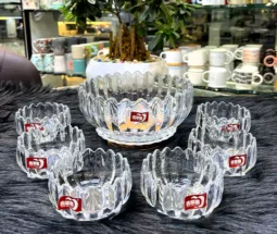 فروش عمده سرویس 7 پارچه کاسه و پیاله DELI