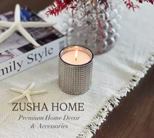 فروش عمده شمع لیوانی معطر مدل رویال ZUSHA