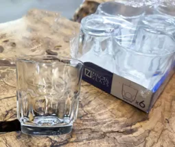فروش عمده نیم لیوان بدون دسته عینکی ZANGAN GLASS