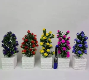 فروش عمده گلدان سنگی گل رزماری 20 گل
