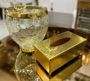 فروش عمده سطل توپی و جا دستمال آبگز گوزن