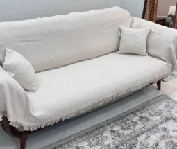 فروش عمده شال مبل ریشه دار مدل پیکه
