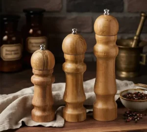 فروش عمده فلفل ساب چوبی تیغه استیل