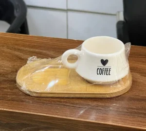 فروش عمده فنجان قهوه خوری زیره چوبی